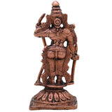 Copper Shri Ram Idol, Handcrafted Ramachandra Raghunath Vigraham, Tamra Rama Murti for Puja, Home Decor & Gifting, 2.5 Inch, 1 Piece