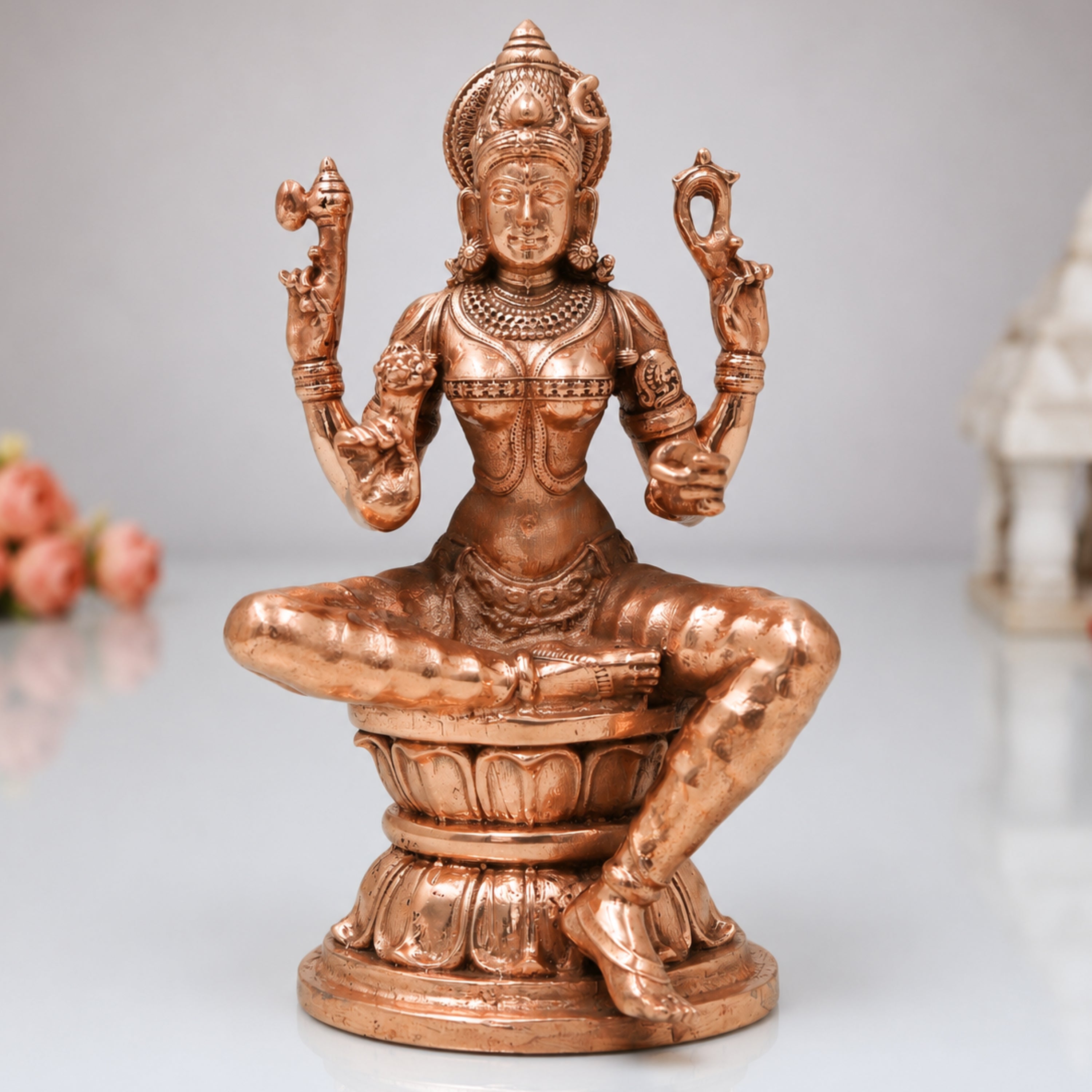 Raj Rajeshwari Bronze Idol