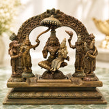 Bronze Vishnu Darbar Lakshmi
