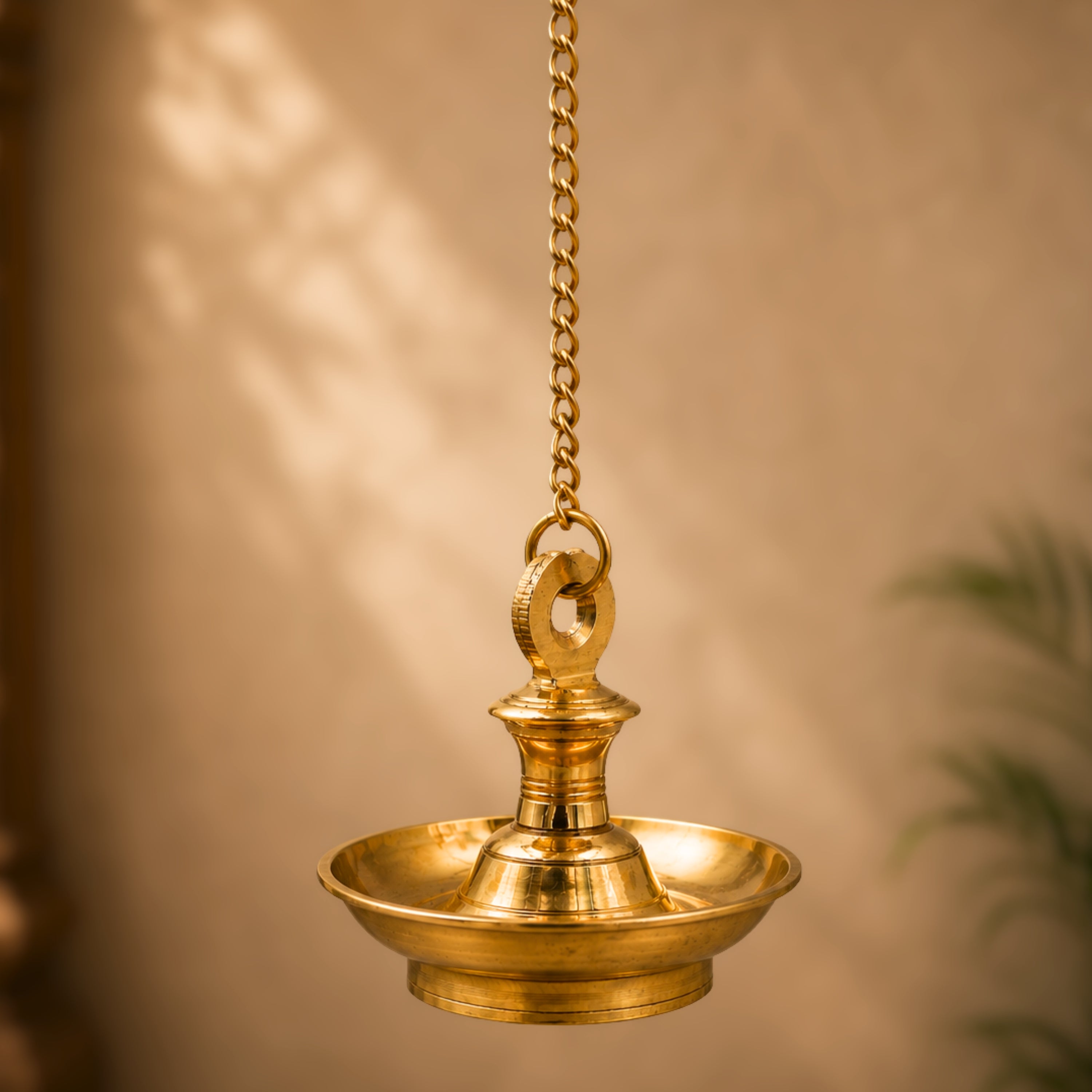Brass Hanging Lamp Kerala Vilakku Thooku Vilakku