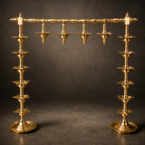 Brass Lamp Stand Deepa Stambh Kuthu Vilakku