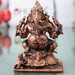 Copper Ganesha Idol