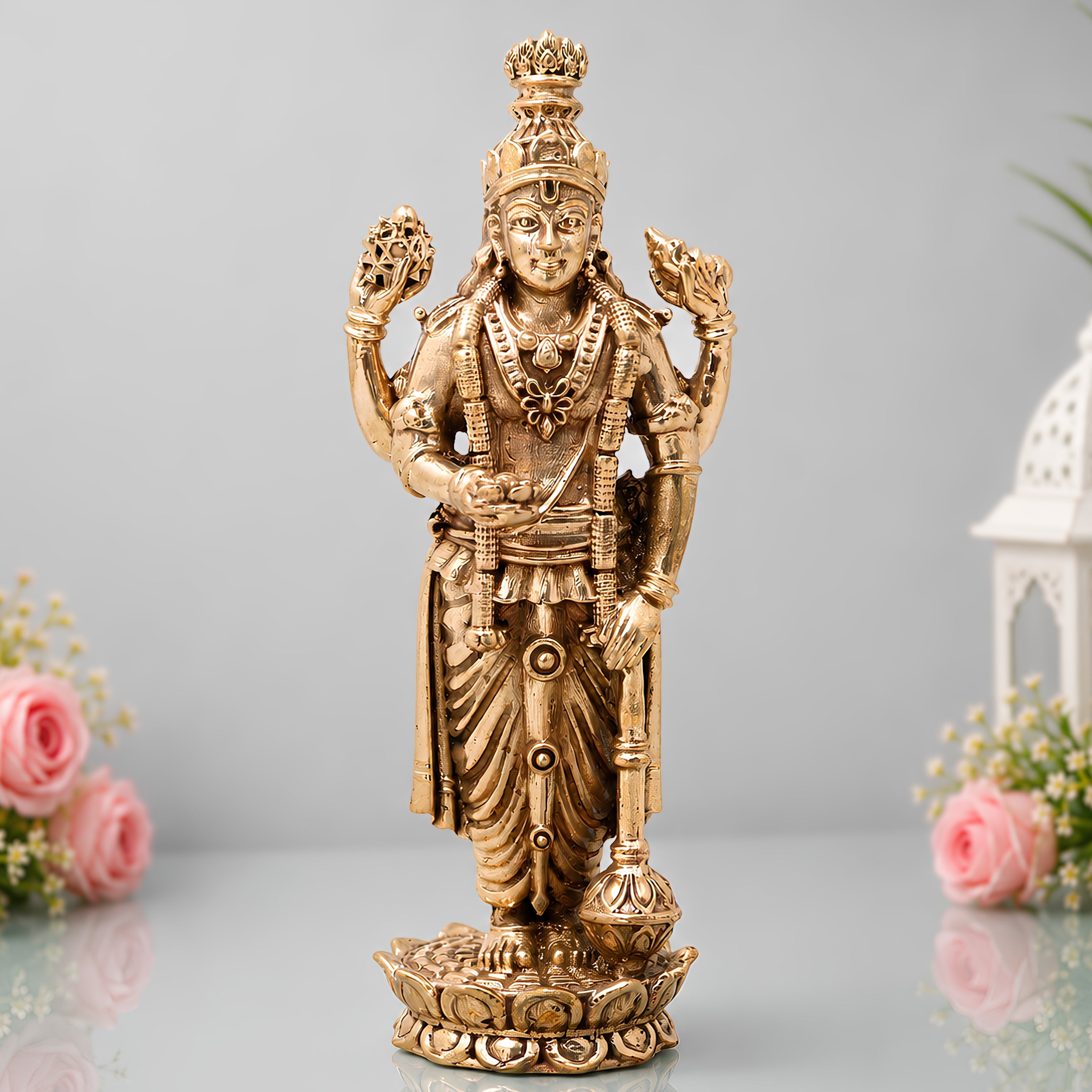 Bronze Vishnu Idol