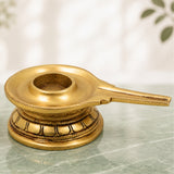 Brass Shaligram Stand Peetham Saligram Yoni Base