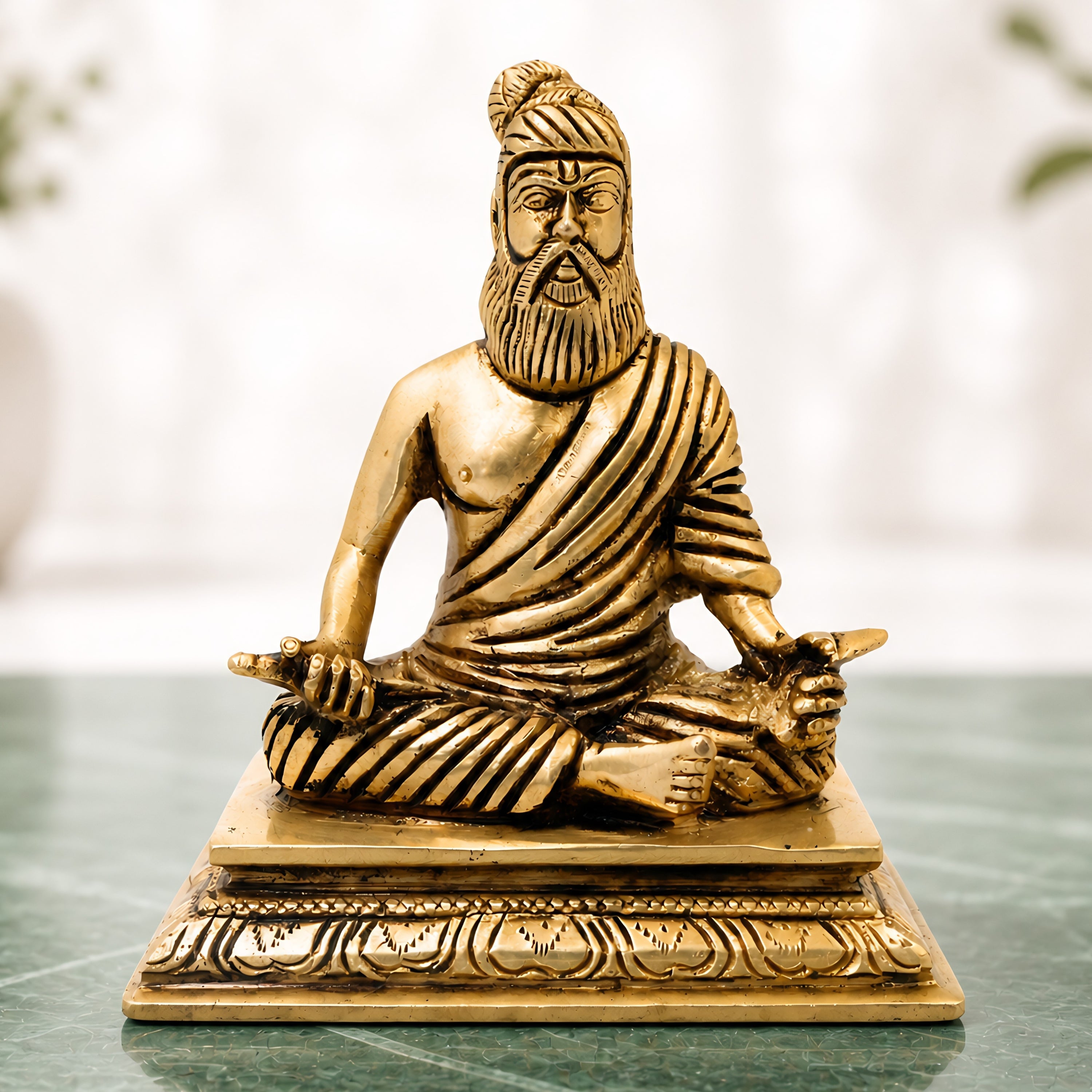 Brass Thiruvalluvar Idol Tiruvalluvar Valluvar