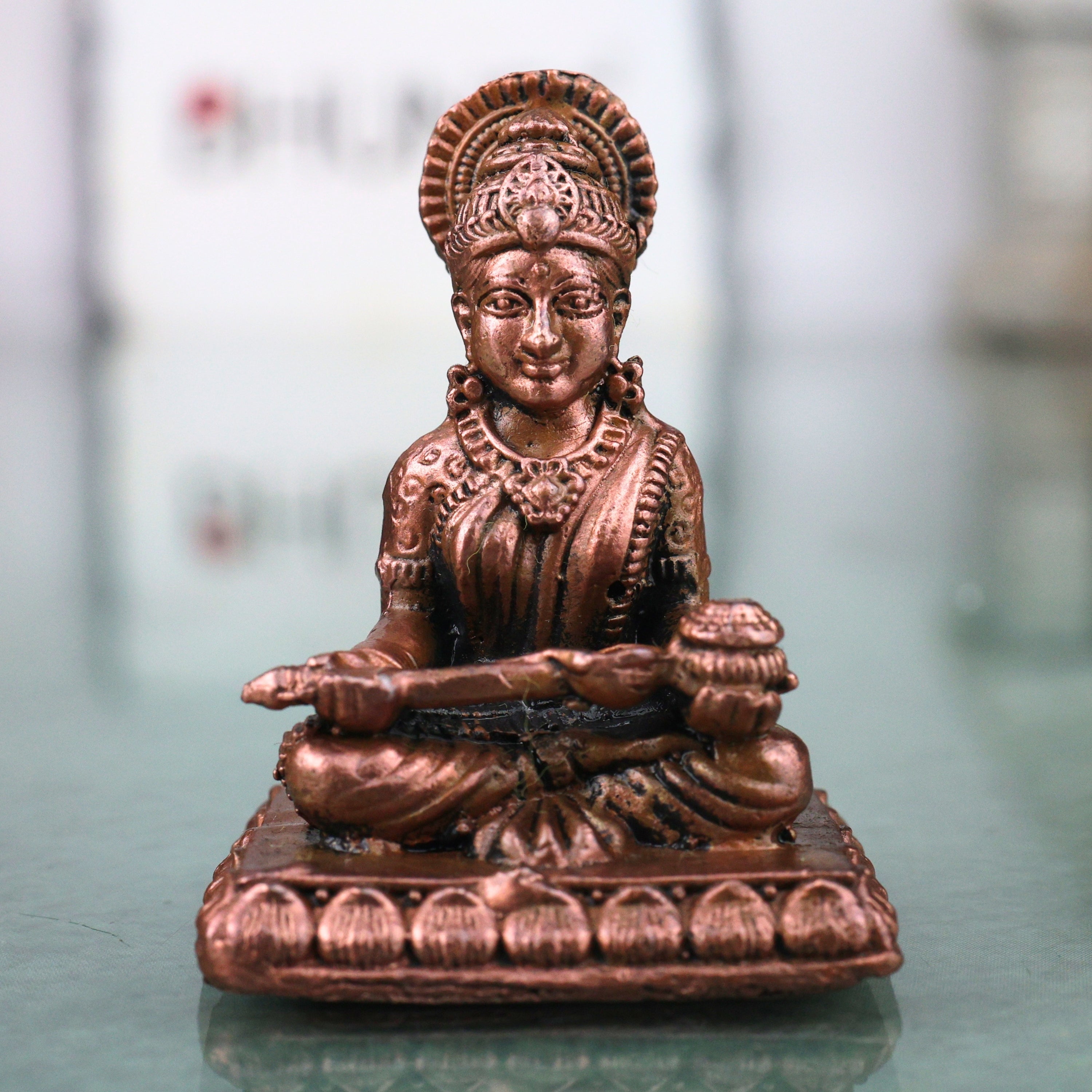  Copper Annapurna Devi Idol 