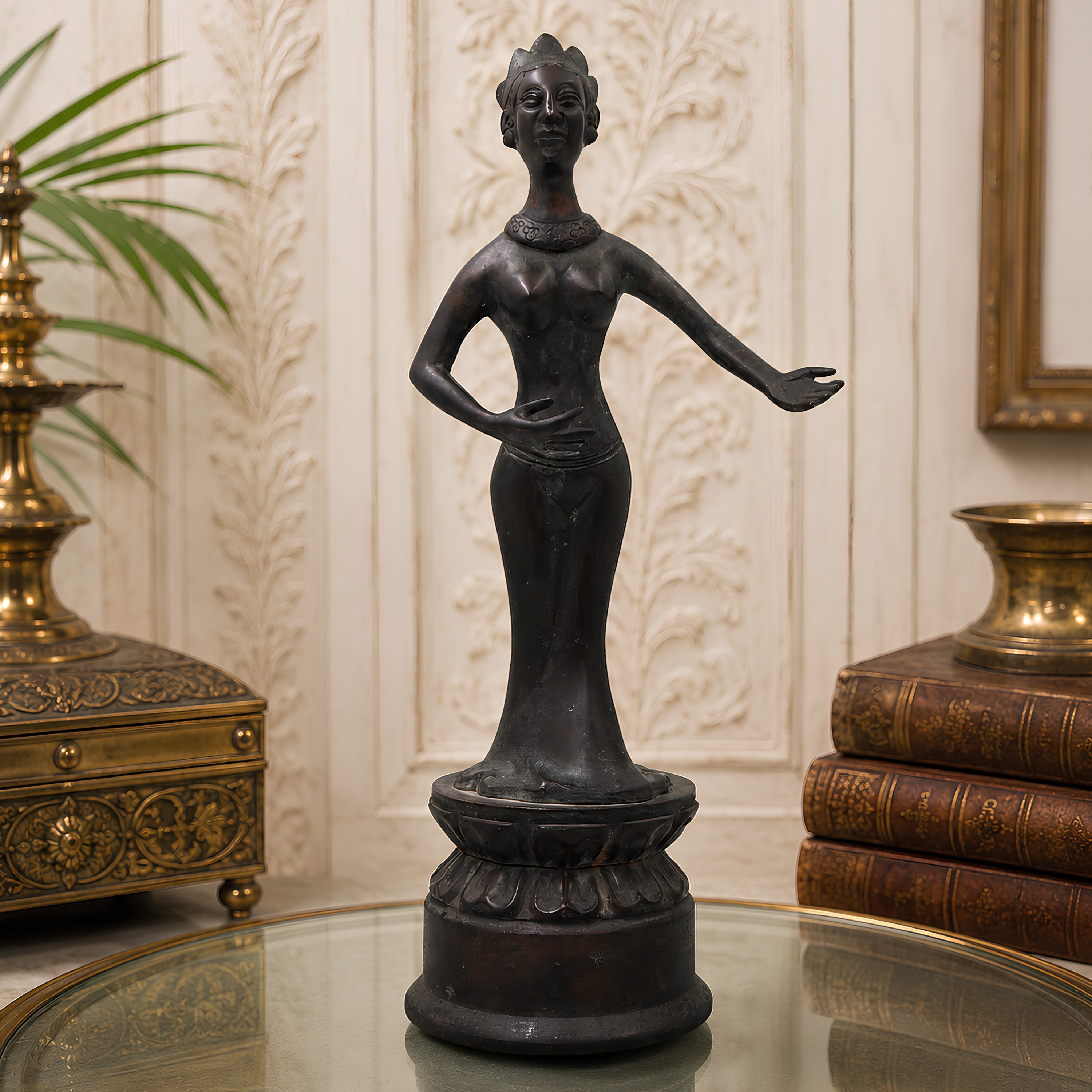Brass Vintage Lady