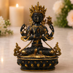 Brass Avalokiteshvara Idol