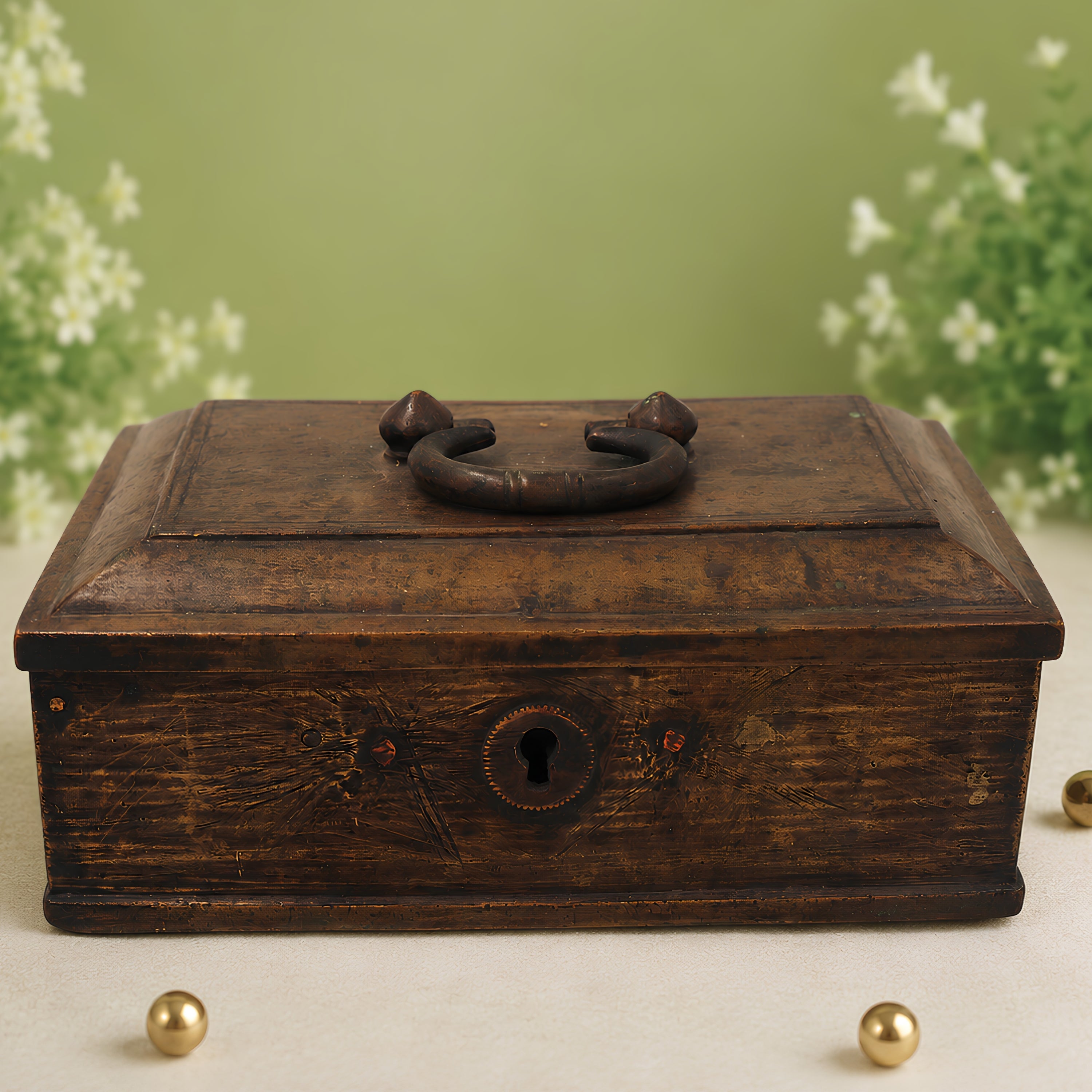 Brass Vintage Box