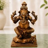 Brass Ganesha Idol