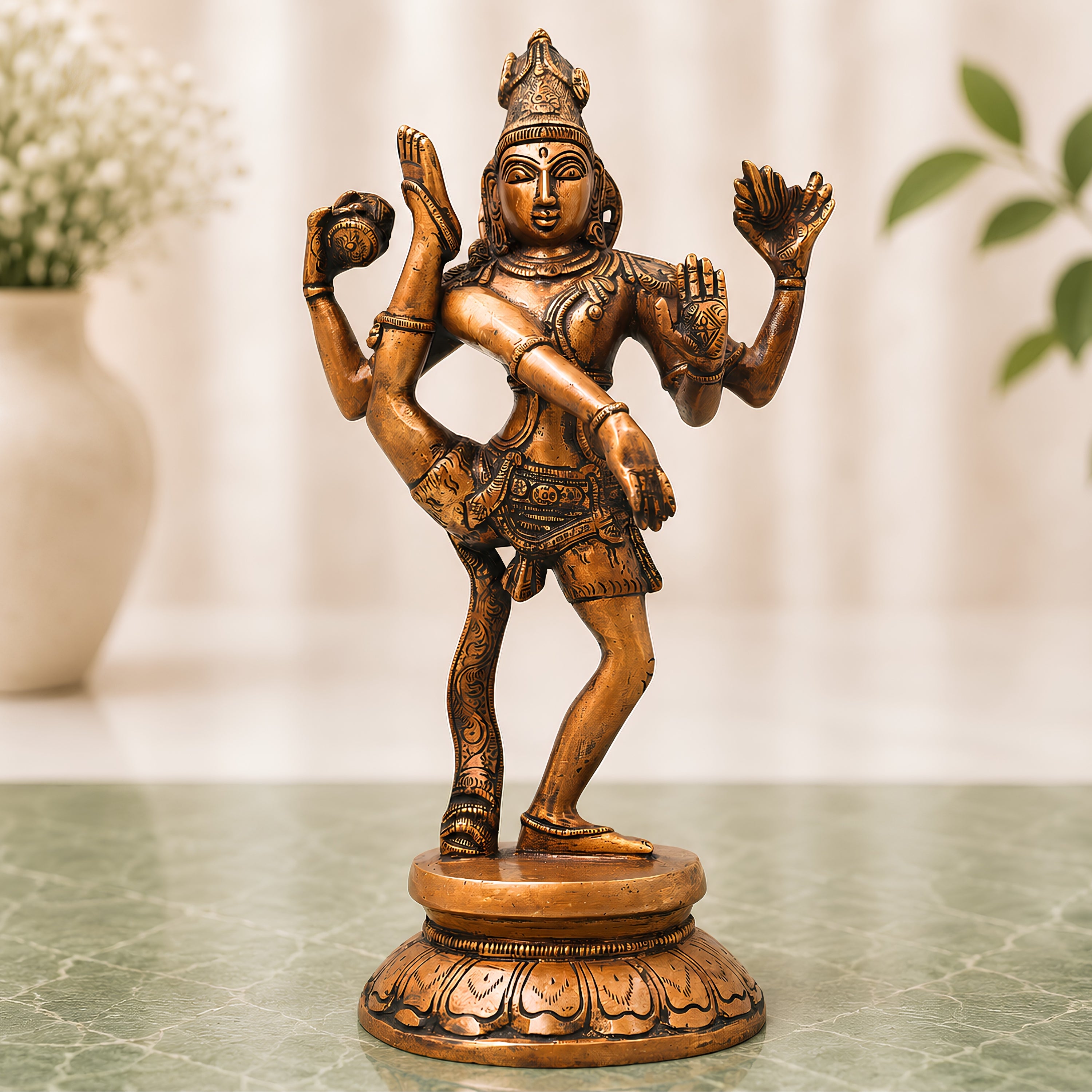 Brass Nataraja Idol