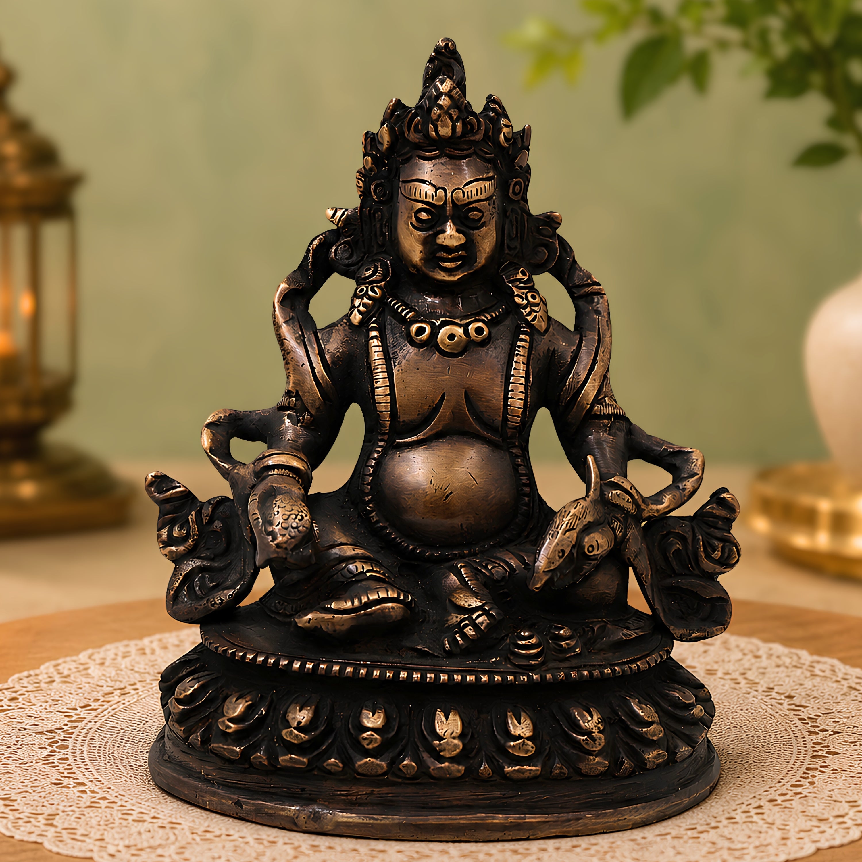 Brass Kubera