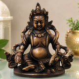 Brass Kubera Idol 