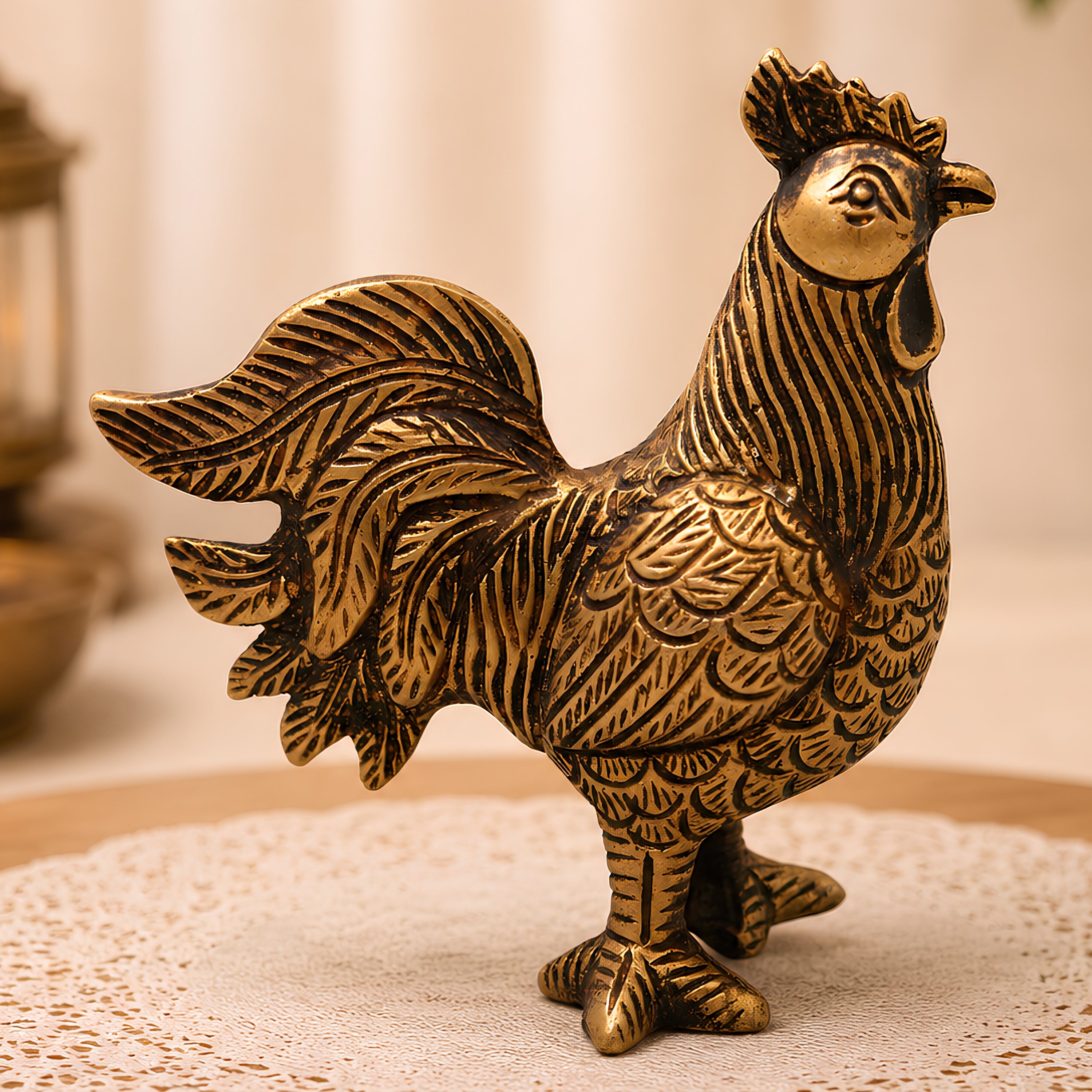 Brass Rooster