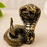 Brass Snake Idol