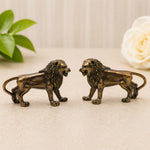 Brass Lion Sculpture
