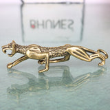 Brass Leopard Panther 
