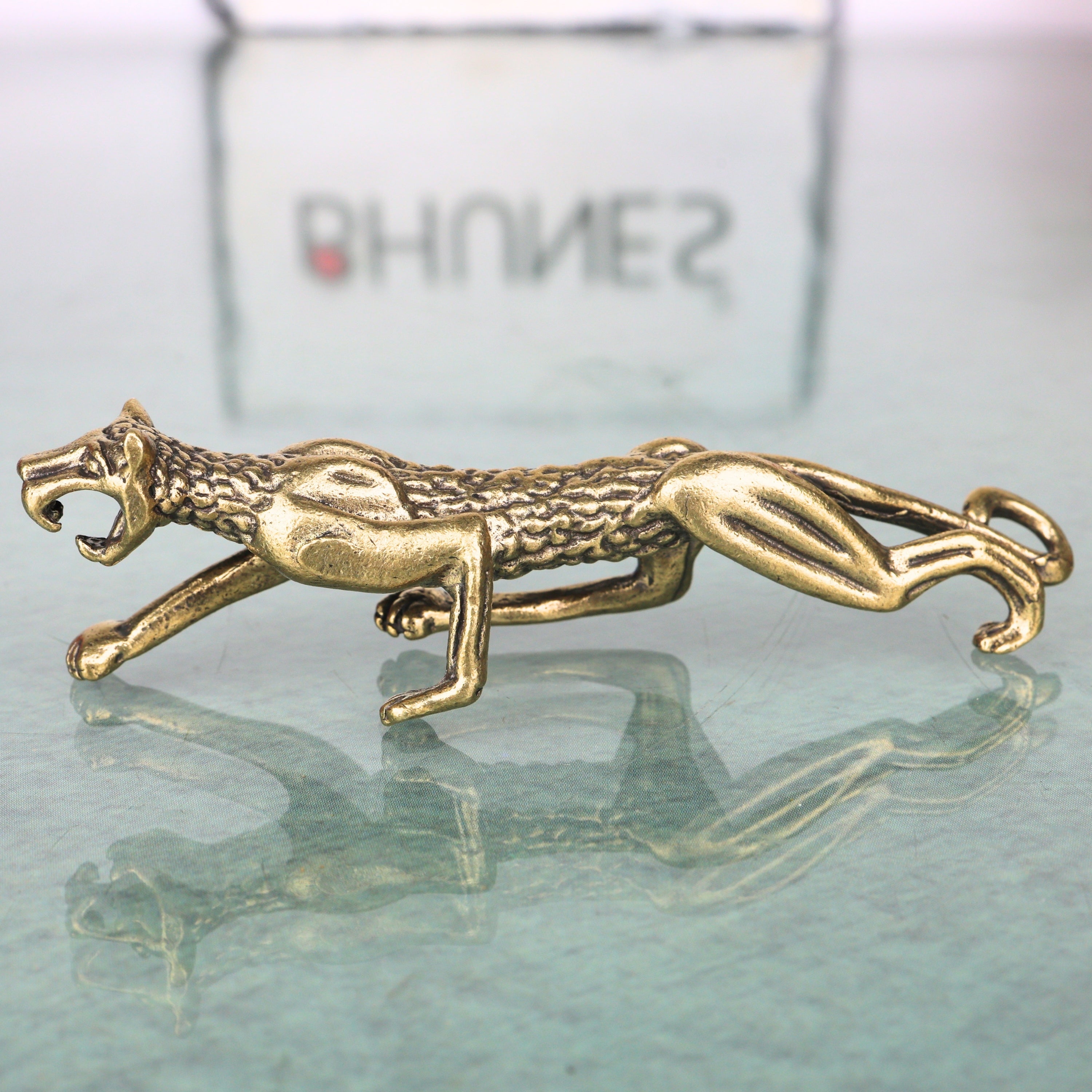Brass Leopard Panther 