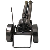 Brass War Cannon Showpiece Handcrafted Traditional Royal Artillery Decor for Home, Office & Gifting, Black, 3 Inch, 1 Piece