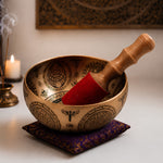 Tibetan Singing Bowl with Wooden 