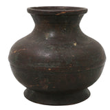 Brass Lota Kalash Kumbha for Pooja, Handcrafted Abhishekam, Temple Decor, Traditional Chola Gift Vessel, Brown, 3 Inch, 1 Piece