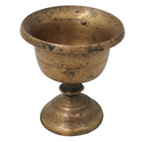Brass Lota Kalash Kumbha for Pooja Temple Rituals Vastu Gifting Traditional Chola Sacred Vessel, Gold, 3.5 Inch, 1 Piece