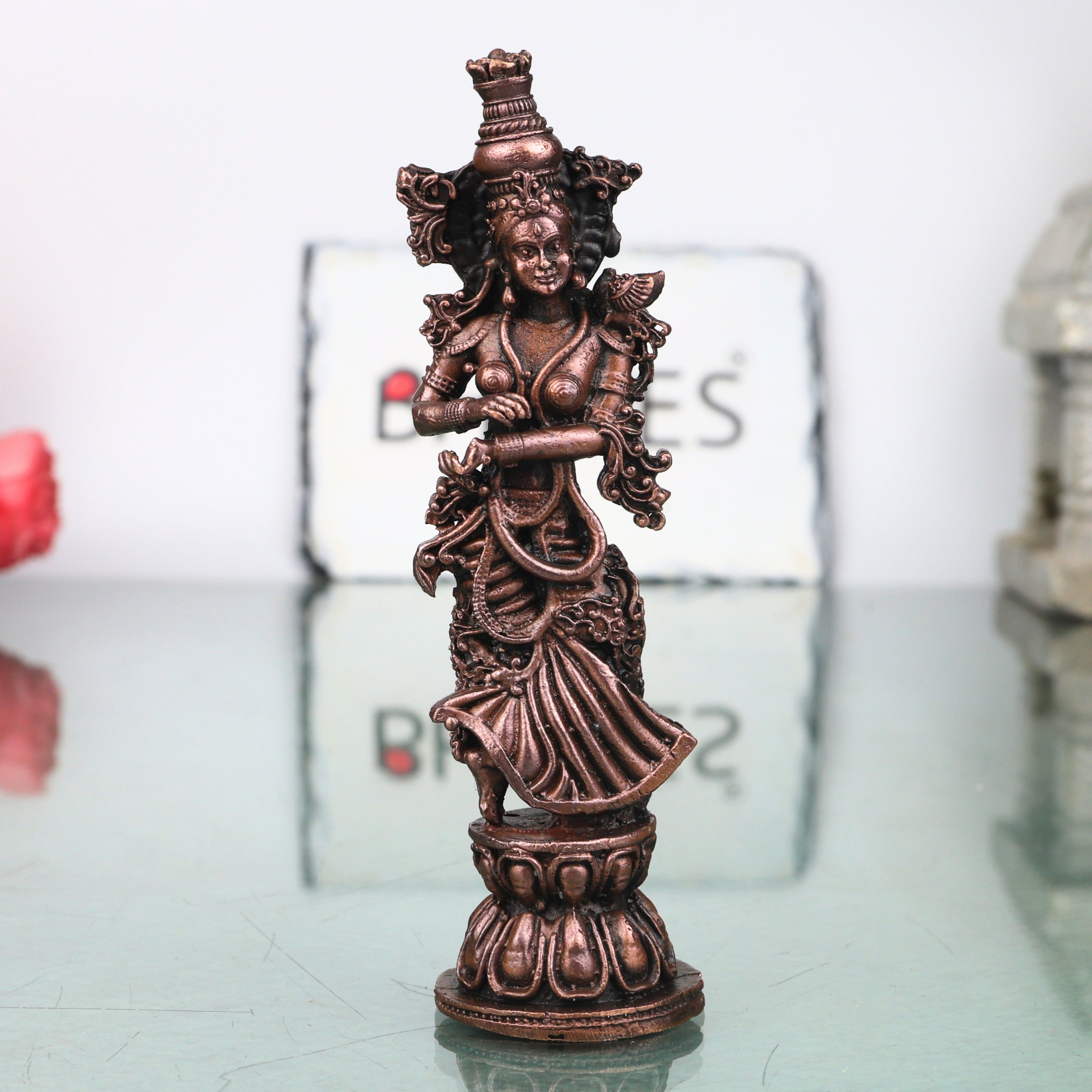  Copper Radha Idol 