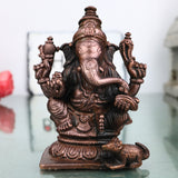 Copper Ganesha Idol