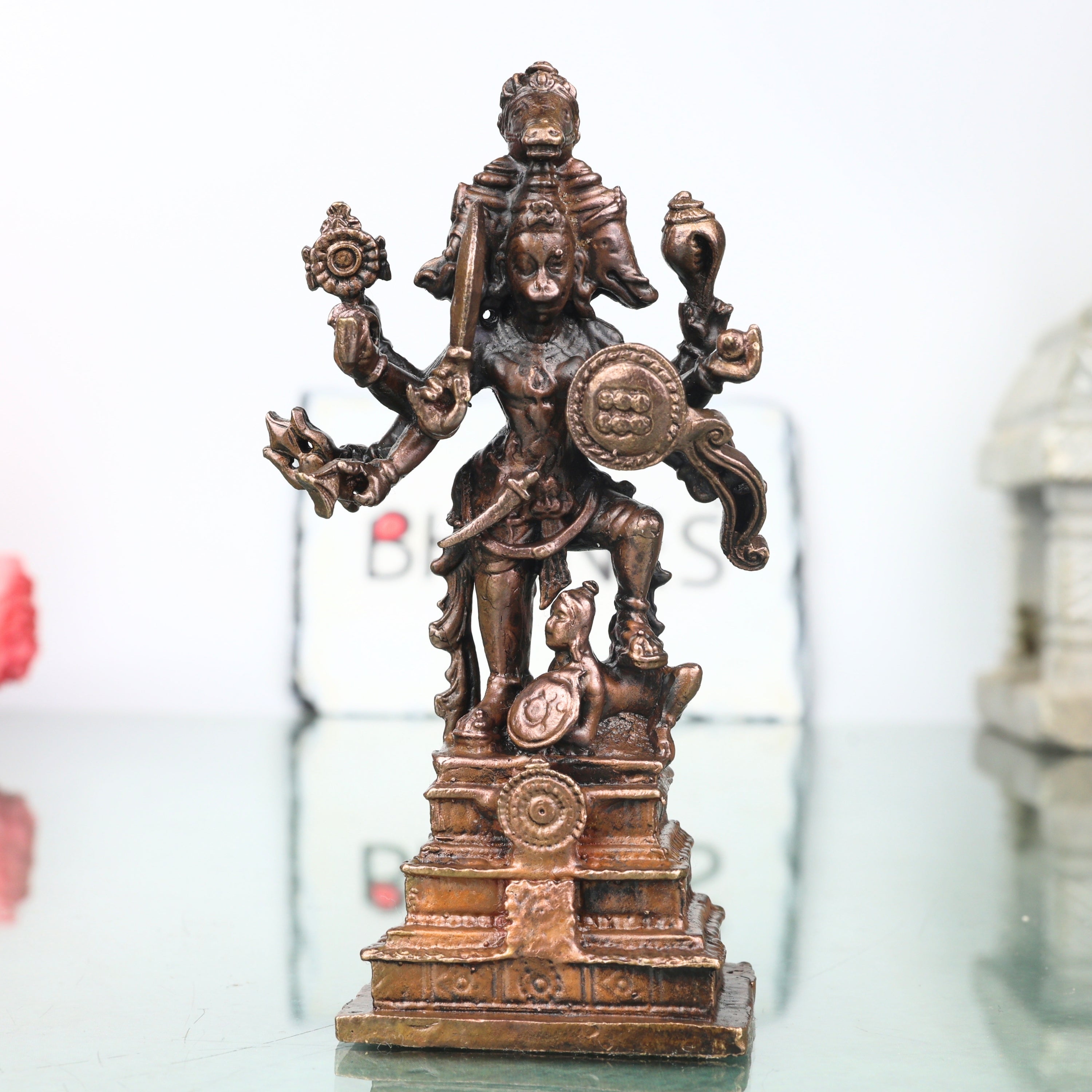 Copper Panchamukhi  Hanuman