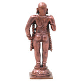Copper Saint Manikkavasagar Idol Handmade Traditional Murti for Pooja, Home Decor & Spiritual Gifting, Brown, 4.5 Inch, 1 Piece