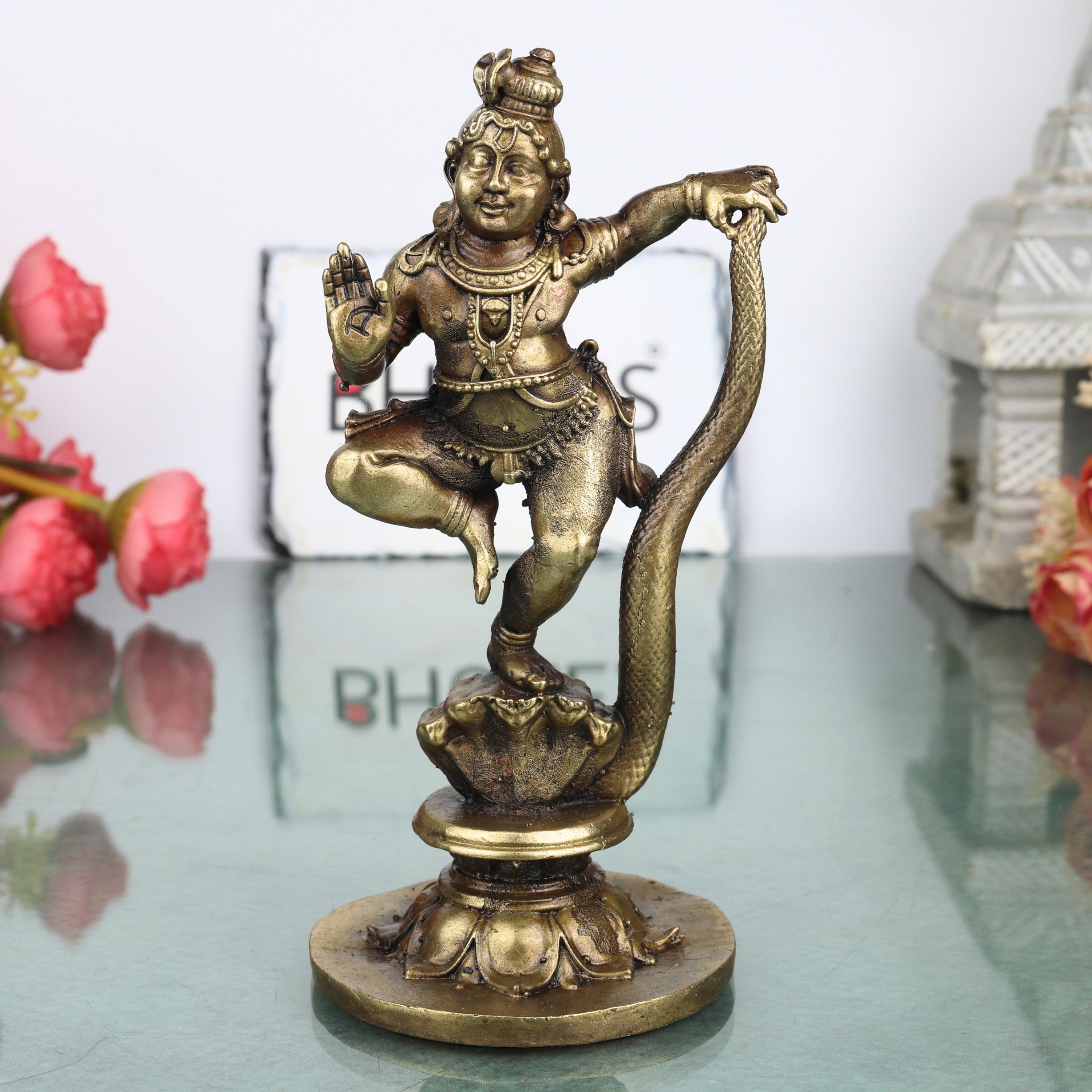 Krishna Dancing on Kaliya