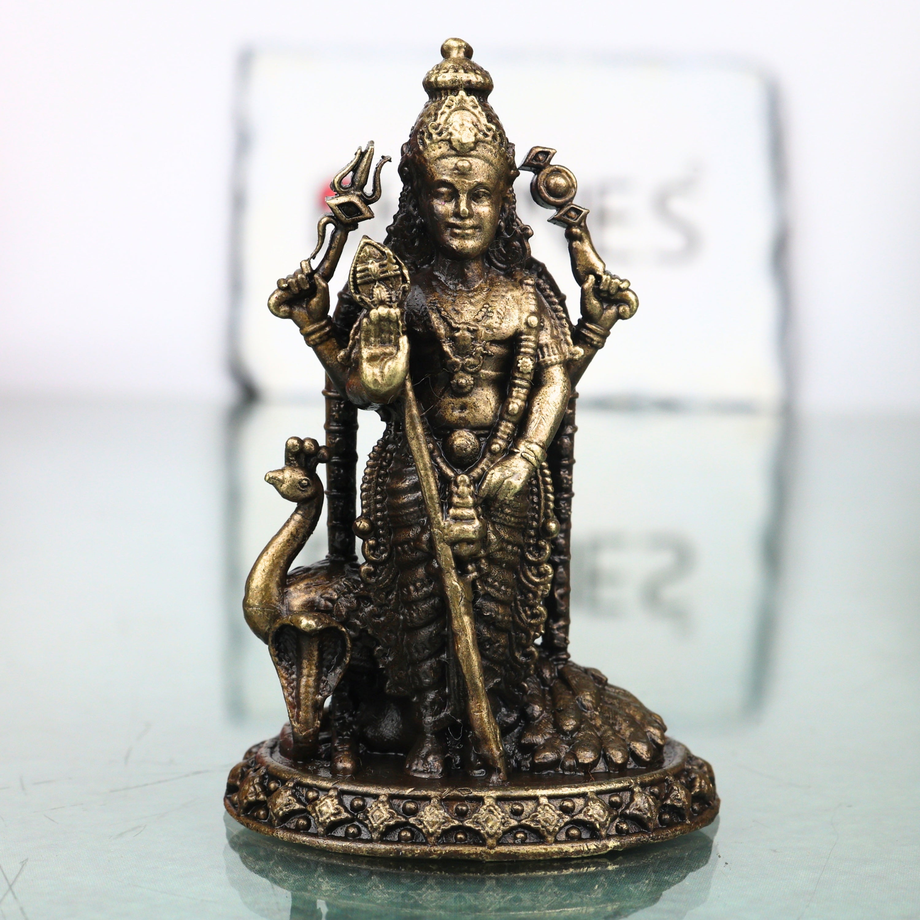  Brass Kartikeya Idol 