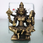 Brass Lakshmi Narasimha Idol