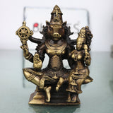 Brass Lakshmi Narasimha Idol