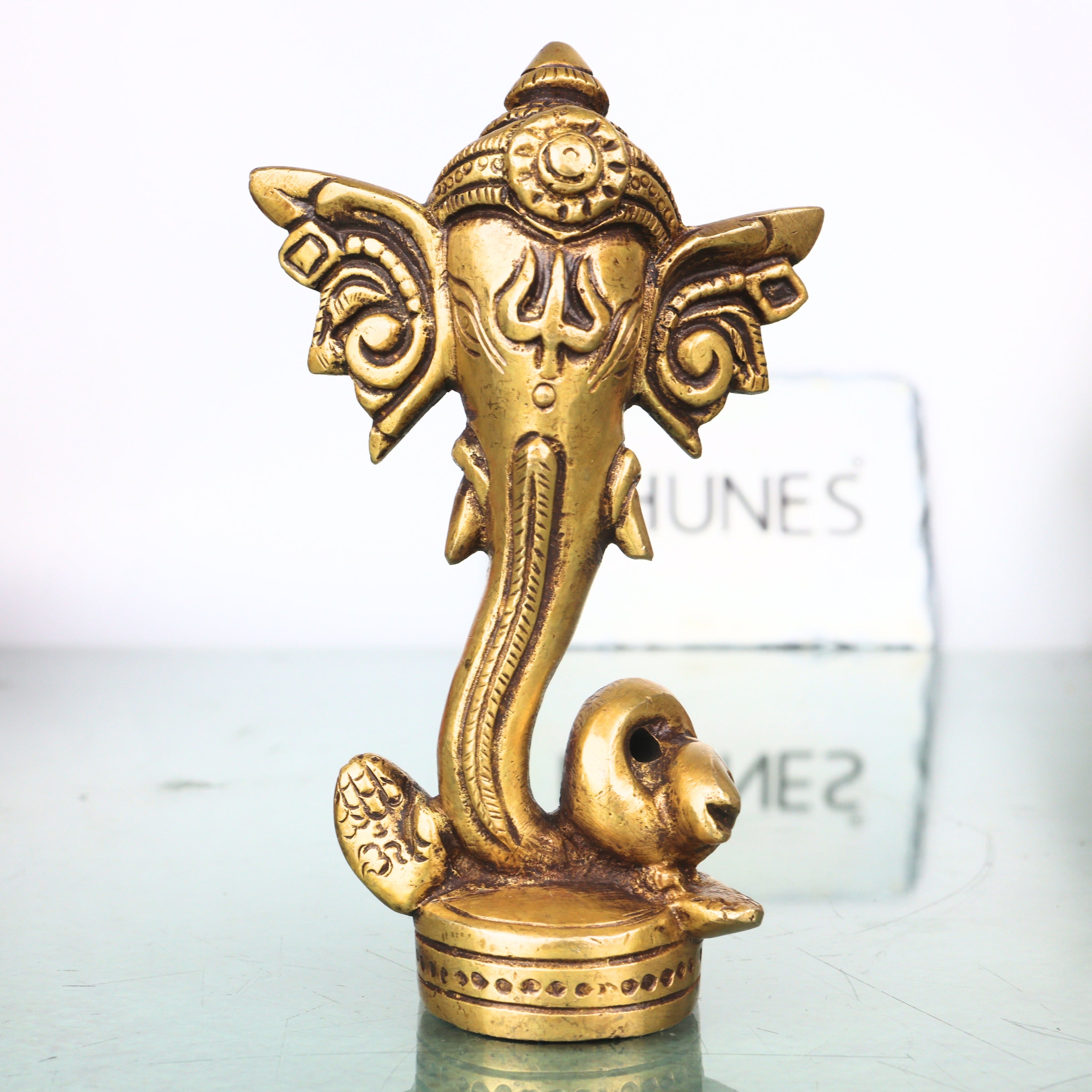 Ganesh With Trunk Idol