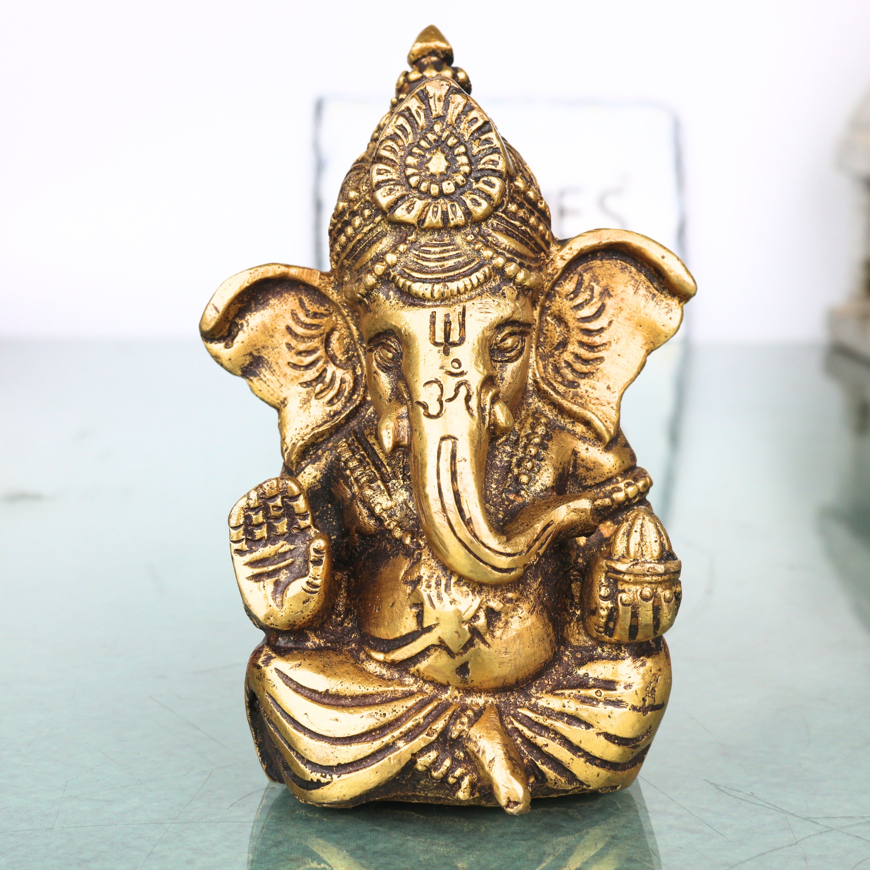 Brass Ganesh Idol