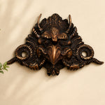 Brass Garuda Mask Wall Hanging