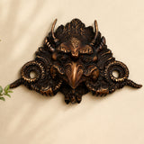 Brass Garuda Mask Wall Hanging