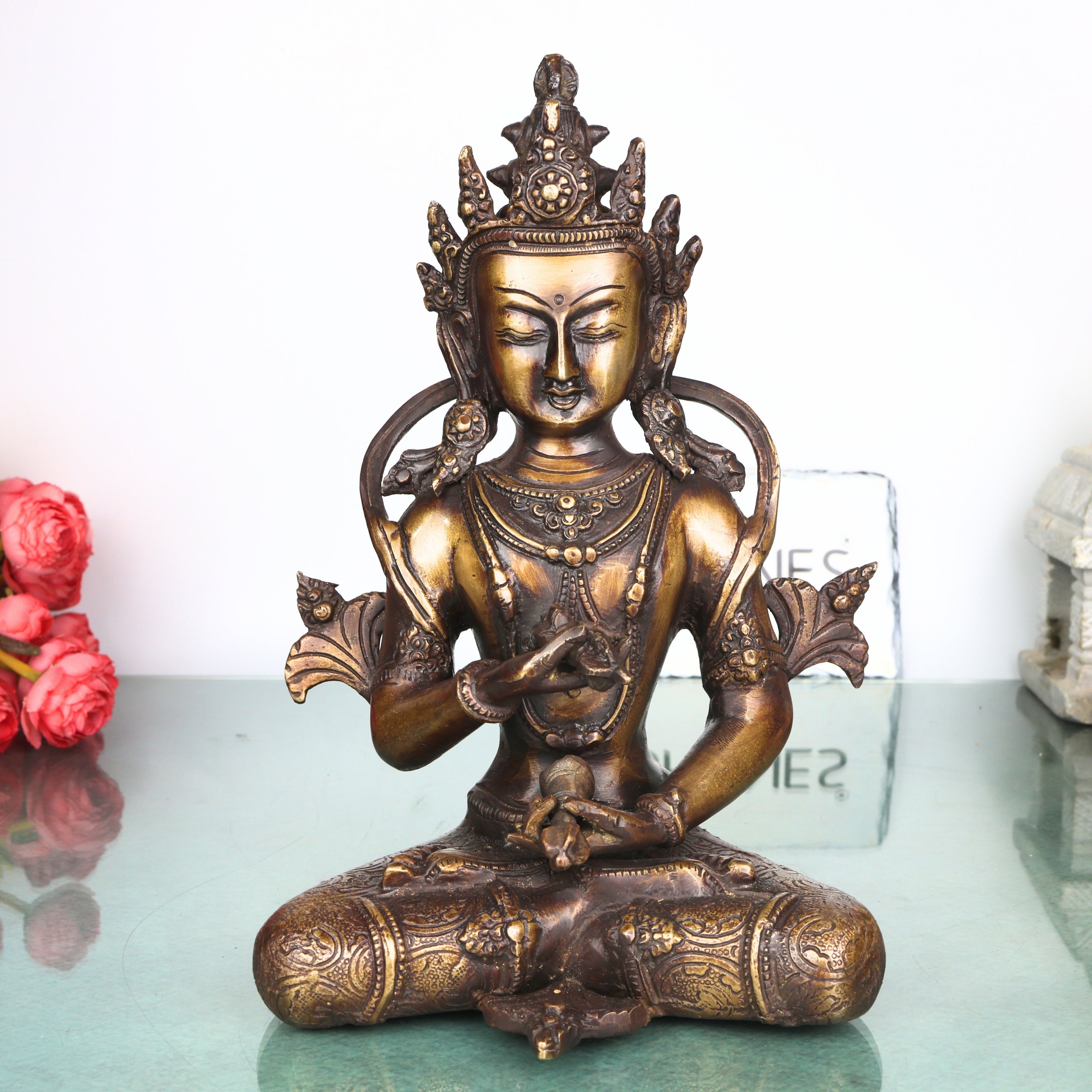 Brass Vajrasattva Idol