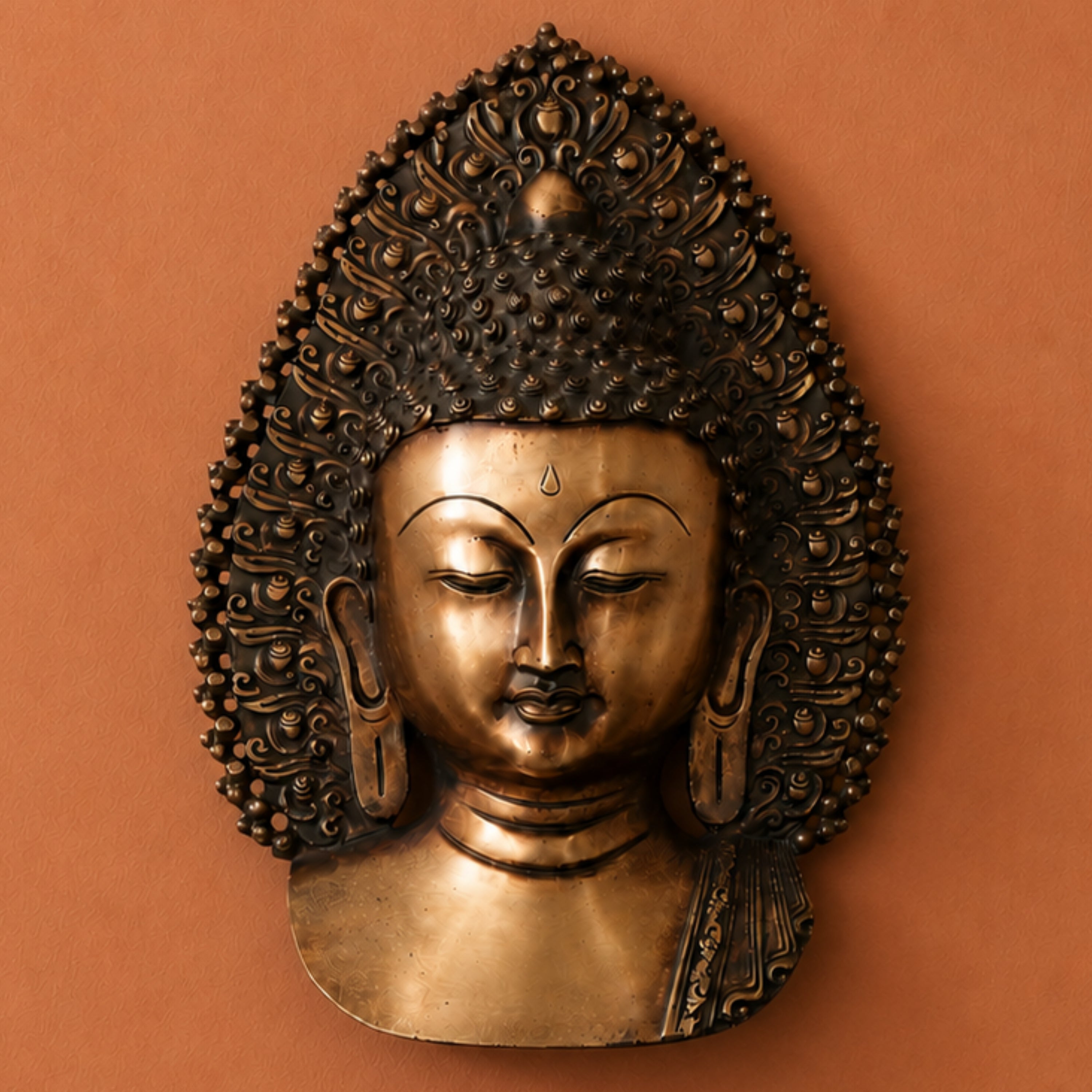  Buddha Face Wall Decor