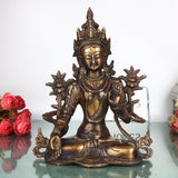 Brass White Tara Idol