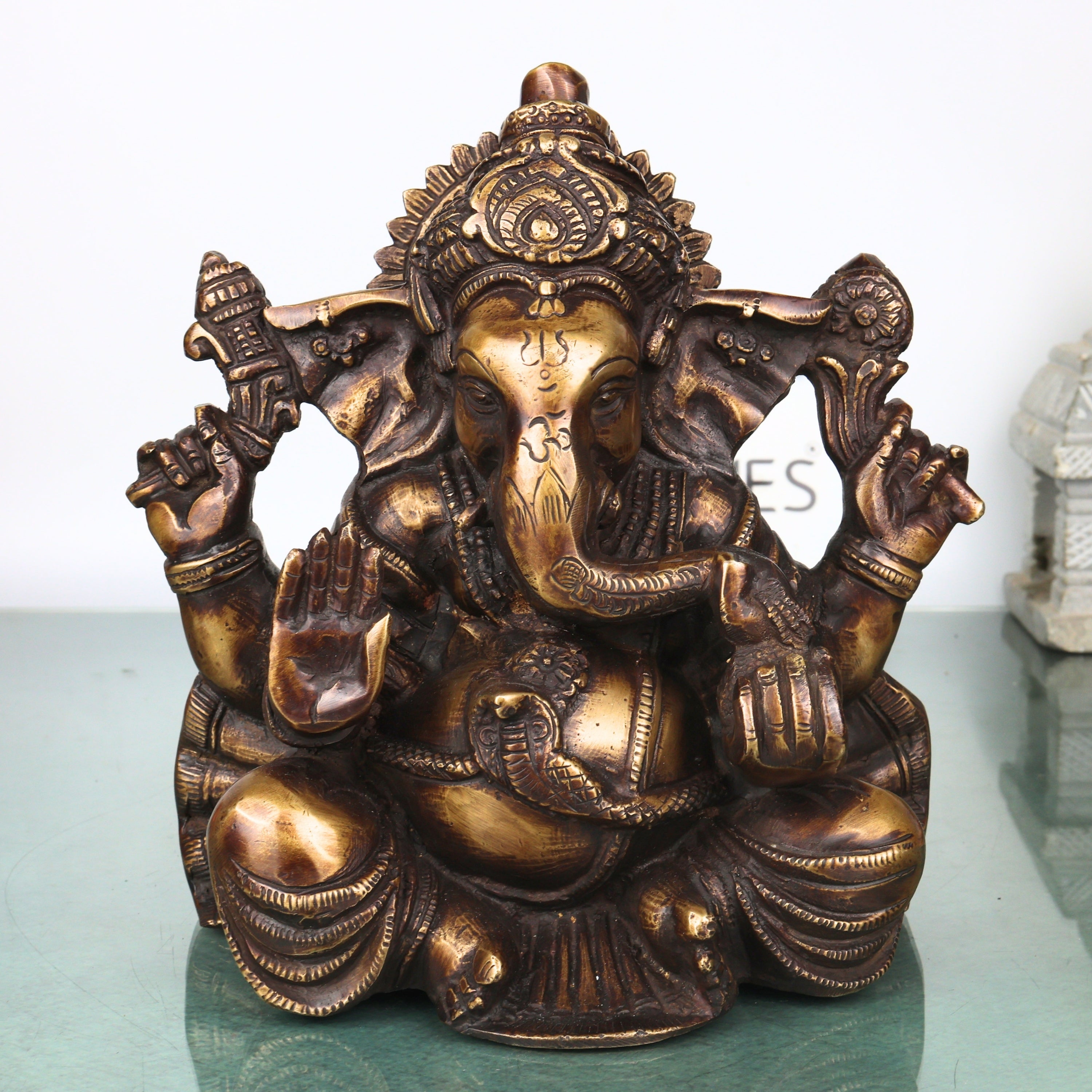 Brass Ganesh Idol