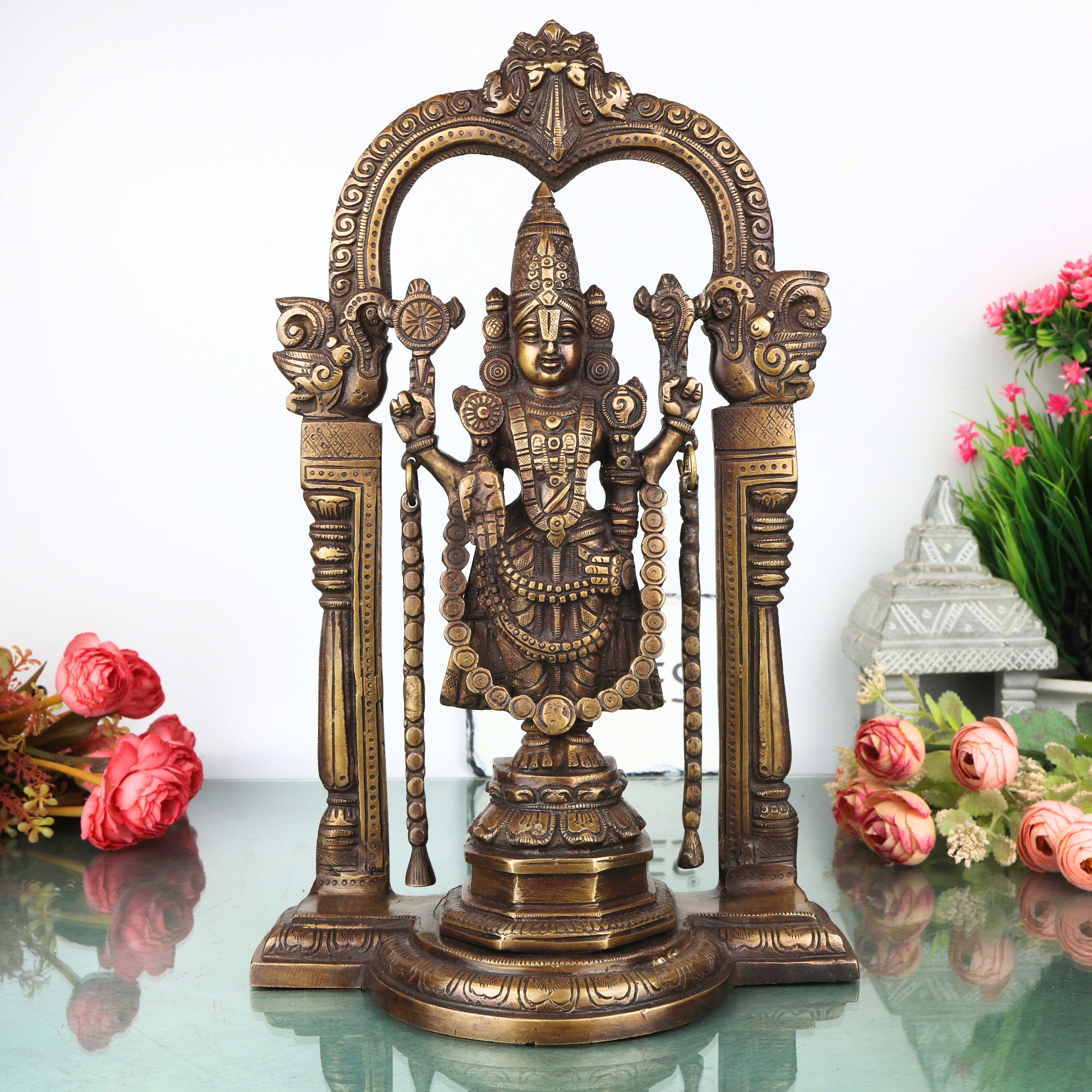 Brass Balaji Sculpture