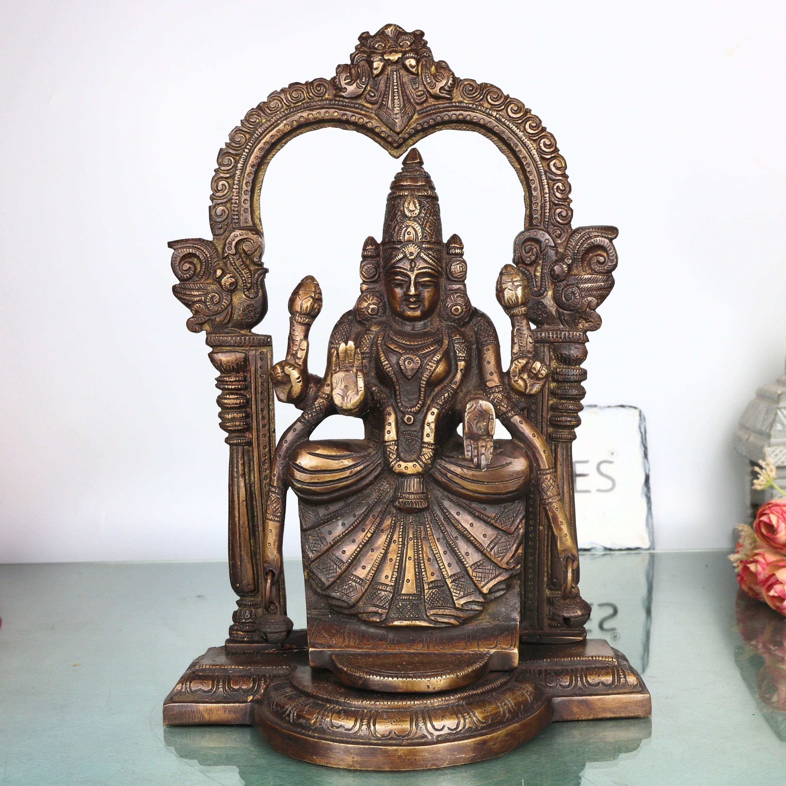 Brass Padmavati Idol