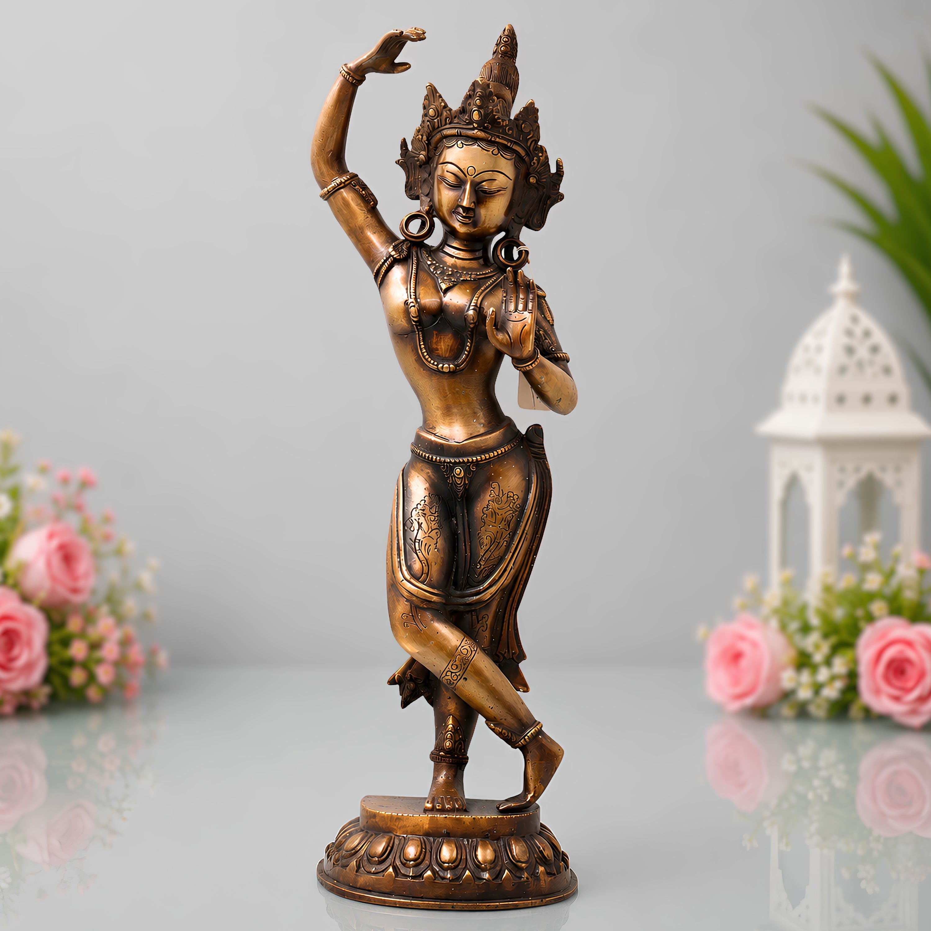 Brass Mayadevi Idol