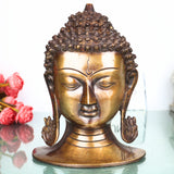 Brass Buddha Head