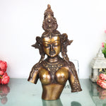 Brass Half Tara Sculpture