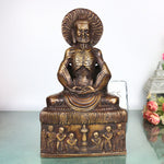 Brass Fasting Buddha