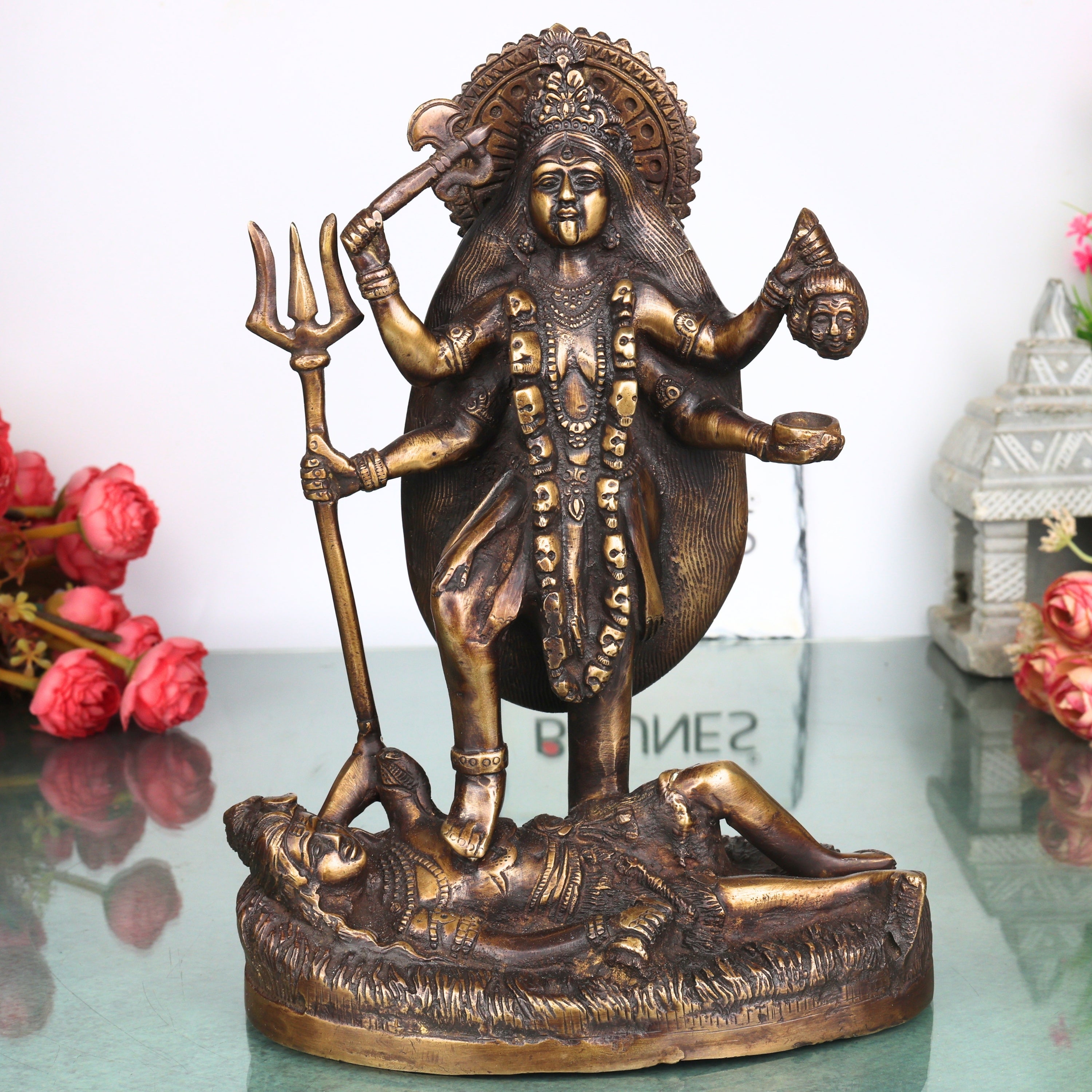 Brass Kali Idol