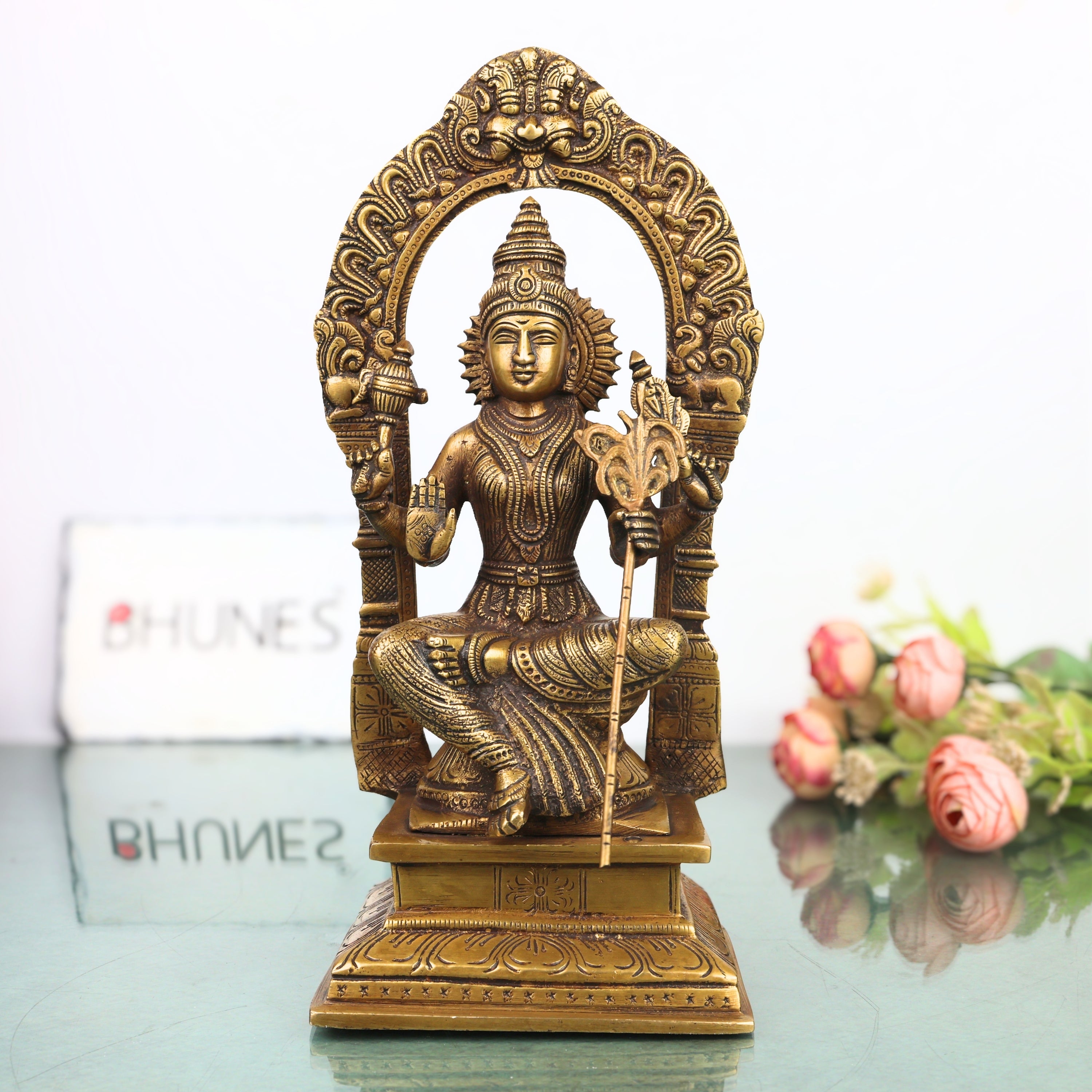 Brass Raja Rajeshwari Idol